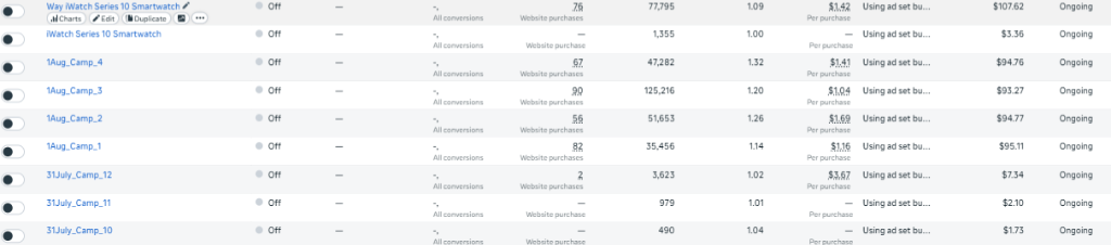 Meta Ads E-commerce Campaign